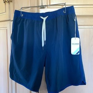 Fair Harbor men’s suit with side pockets and back pocket. Lined.